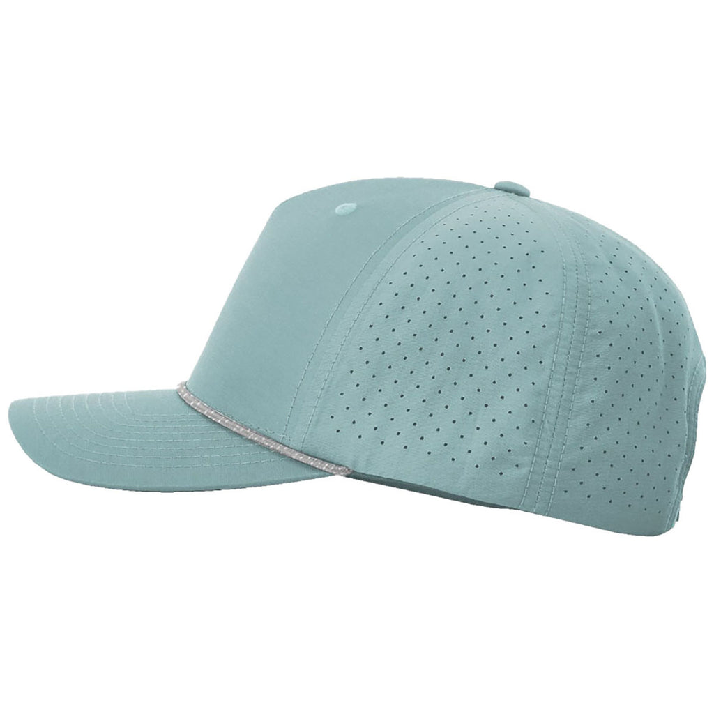 Richardson Smoke Blue/Grey White Laser Perf Performance Rope Cap