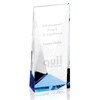 Jaffa Collection Blue Accent Crystal Tower Award