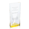 Jaffa Collection Yellow Accent Crystal Tower Award