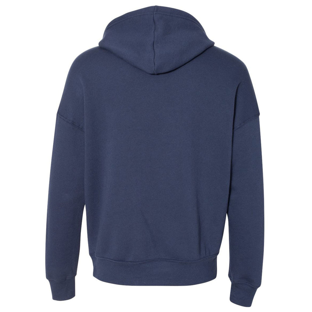 Bella + Canvas Unisex Navy Sponge Fleece Pullover Hoodie