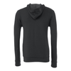 Bella + Canvas Unisex Dark Grey Sponge Fleece Full-Zip Hoodie