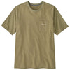 Patagonia Men's Gumtree Green Boardshort Logo Pocket Responsibili-Tee