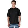 Patagonia Men's Ink Black Boardshort Logo Pocket Responsibili-Tee