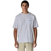 Patagonia Men's White Boardshort Logo Pocket Responsibili-Tee