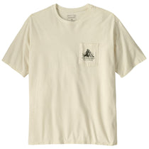 Patagonia Men's Birch White Chouinard Crest Pocket Responsibili-Tee