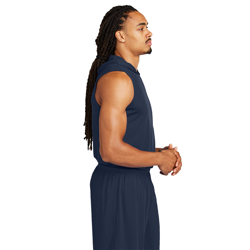 Sport-Tek True Navy Competitor Sleeveless Hoodie