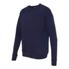Bella + Canvas Unisex Navy Drop Shoulder Fleece Sweatshirt