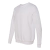 Bella + Canvas Unisex White Drop Shoulder Fleece Sweatshirt