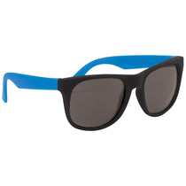 Hit Blue Rubberized Sunglasses