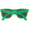 Hit Green/Green Rubberized Sunglasses