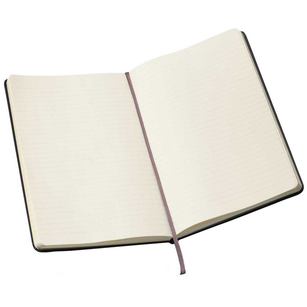 48-Hour Moleskine Black Hard Cover Ruled Large Notebook (5" x 8.25")