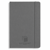 48-Hour Moleskine Slate Grey Hard Cover Ruled Large Notebook (5