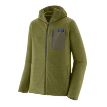 Patagonia Men's Caper Green R1 Air Full-Zip Hoody