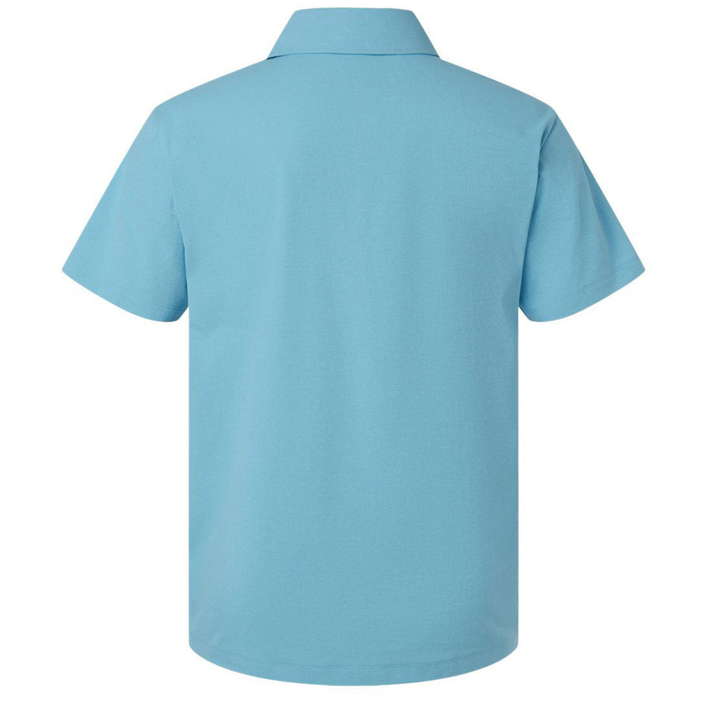AllPro Men's Cloud Blue Pro-Flex Sorona Polo