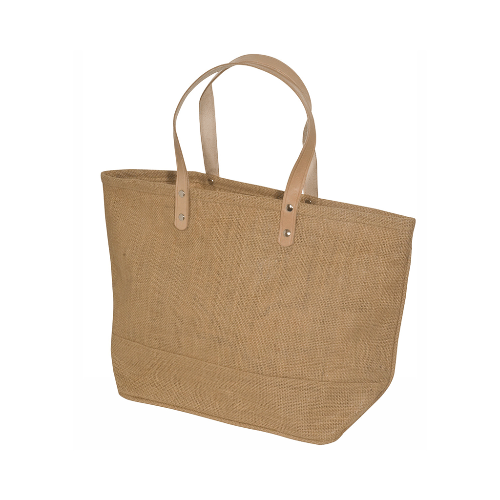 Primeline Natural Hamptons Jute Tote Bag