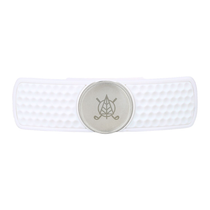 SNAPS White Hat Clip Golf Ball Marker
