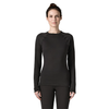 Patagonia Women's Black Capilene Thermal Weight Crewneck