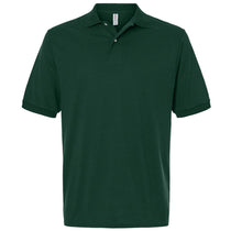 Jerzees Men's Forest Green Dri-Power Polo