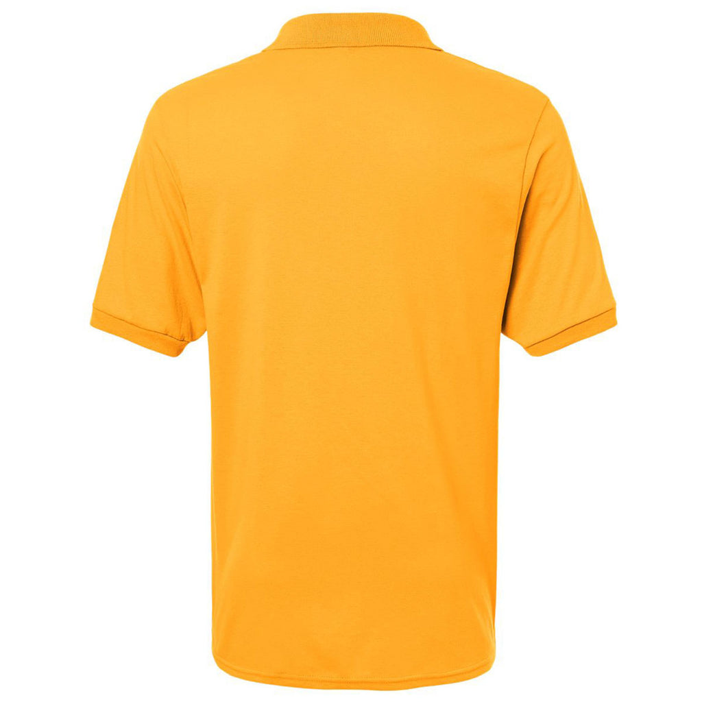 Jerzees Men's Gold Dri-Power Polo