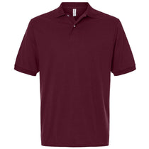 Jerzees Men's Maroon Dri-Power Polo