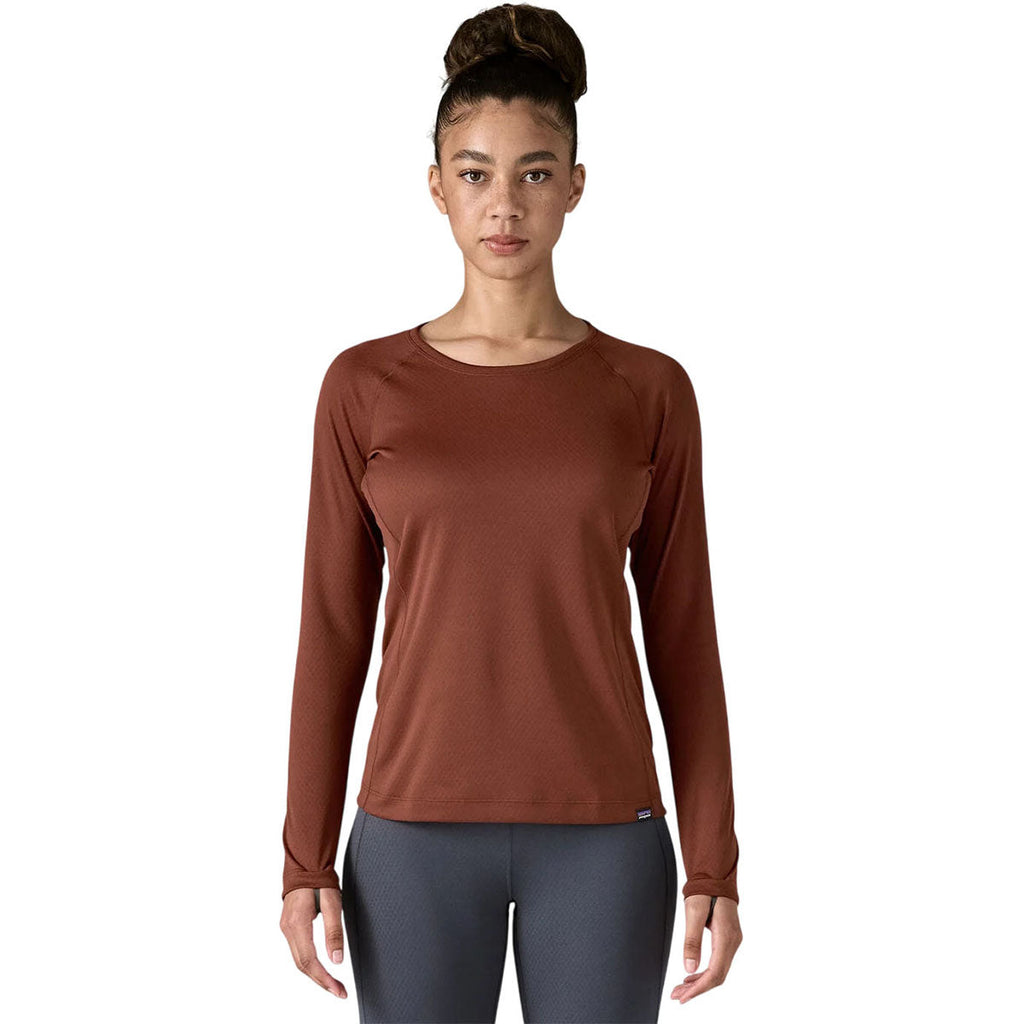 Patagonia Women's Dried Vanilla Capilene Midweight Crew