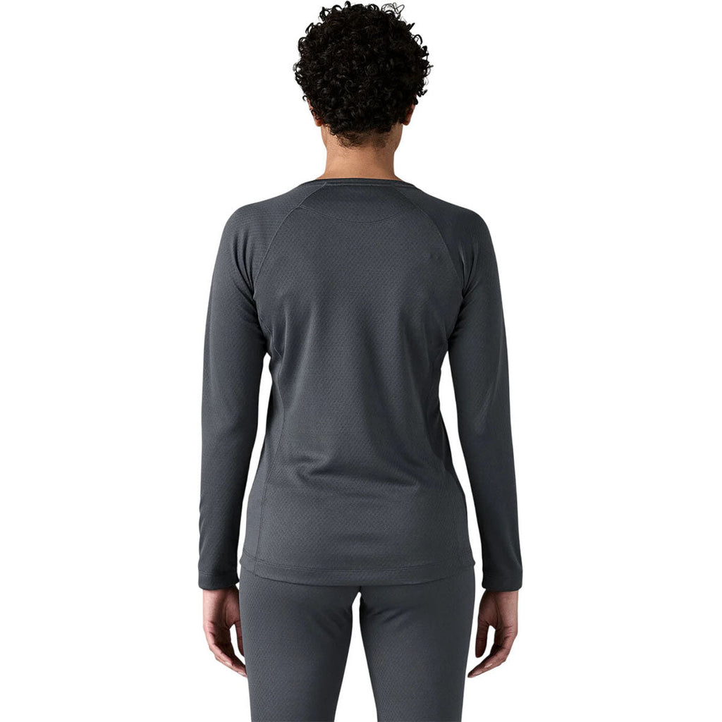 Patagonia Women's Smolder Blue Capilene Midweight Crew