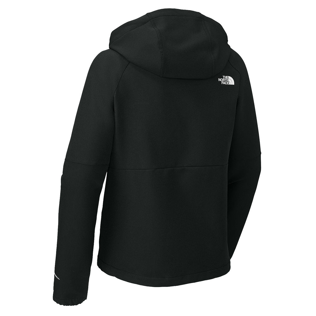 The North Face Women'sTNF Black Heather Barr Lake Hooded Soft Shell Jacket