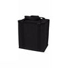 48-Hour Koozie Black Zippered Insulated Grocery Tote