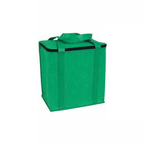 48-Hour Koozie Green Zippered Insulated Grocery Tote