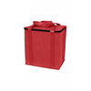 48-Hour Koozie Red Zippered Insulated Grocery Tote