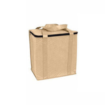 48-Hour Koozie Tan Zippered Insulated Grocery Tote