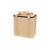 48-Hour Koozie Tan Zippered Insulated Grocery Tote