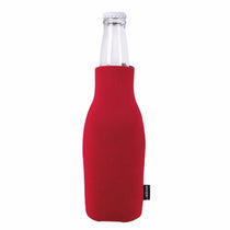 48-Hour Koozie Red Zip-Up Bottle Kooler with Opener