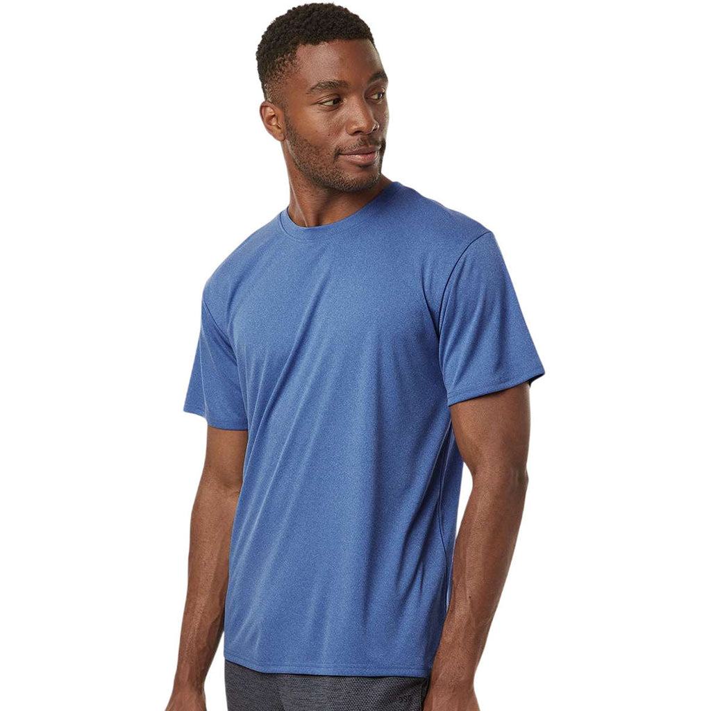 AllPro Men's Heather Royal Pro-Lock Performance T-Shirt