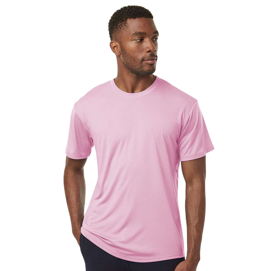 AllPro Men's Light Pink Pro-Lock Performance T-Shirt
