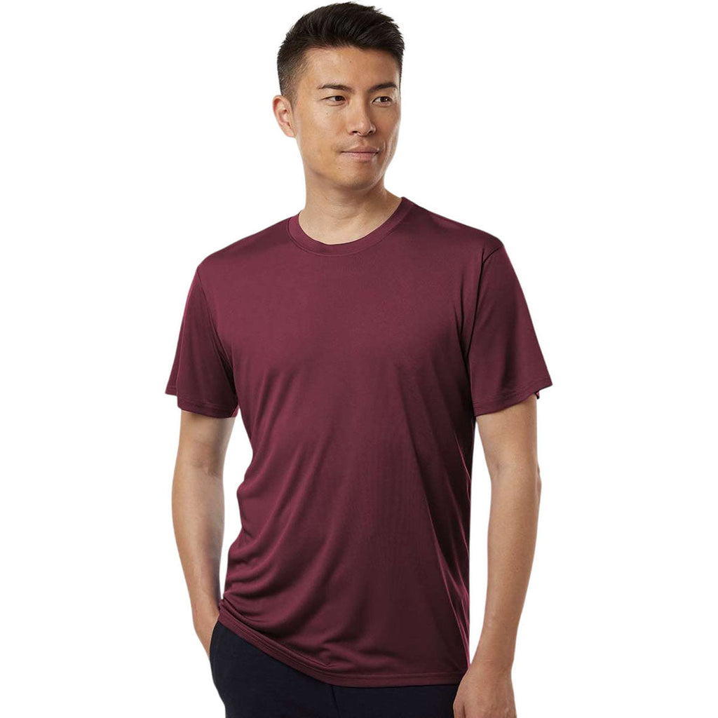 AllPro Men's Maroon Pro-Lock Performance T-Shirt