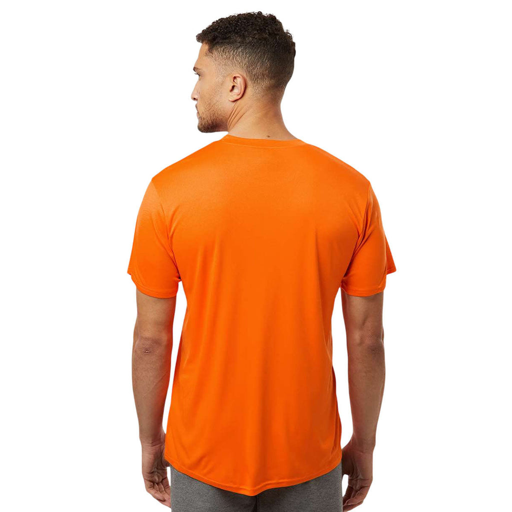 AllPro Men's Neon Orange Pro-Lock Performance T-Shirt