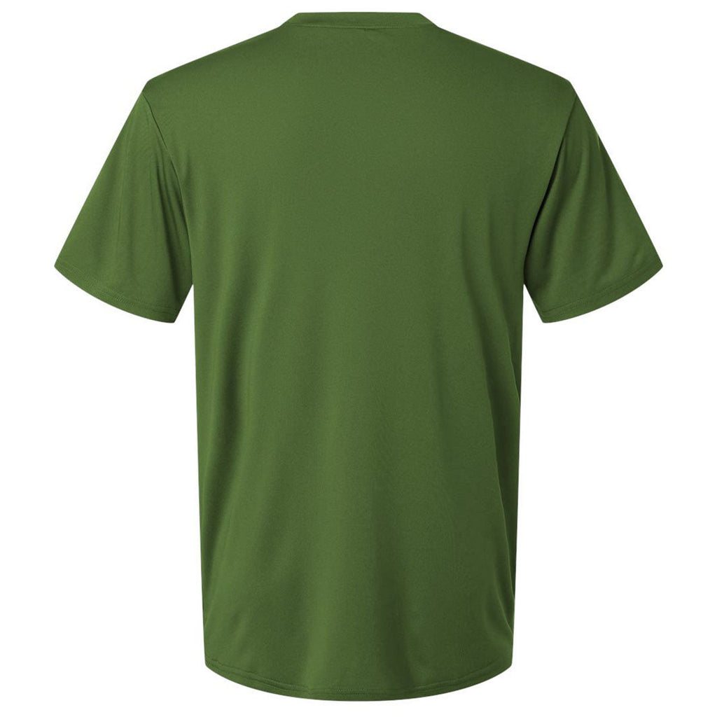 AllPro Men's Olive Green Pro-Lock Performance T-Shirt