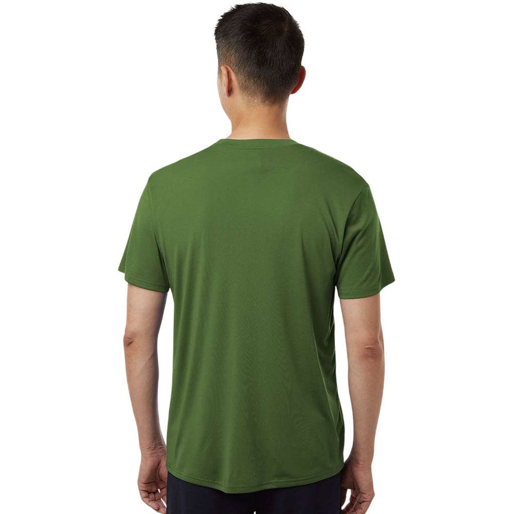 AllPro Men's Olive Green Pro-Lock Performance T-Shirt