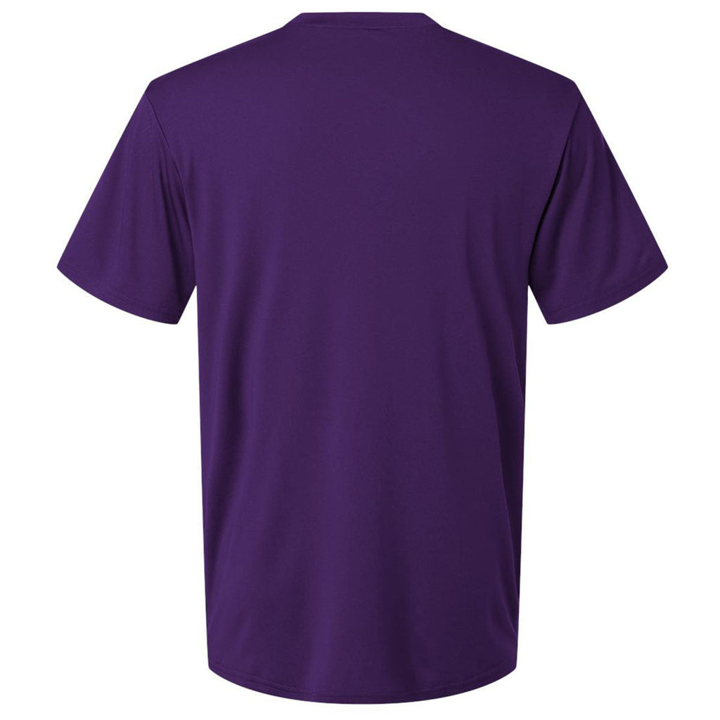 AllPro Men's Purple Pro-Lock Performance T-Shirt