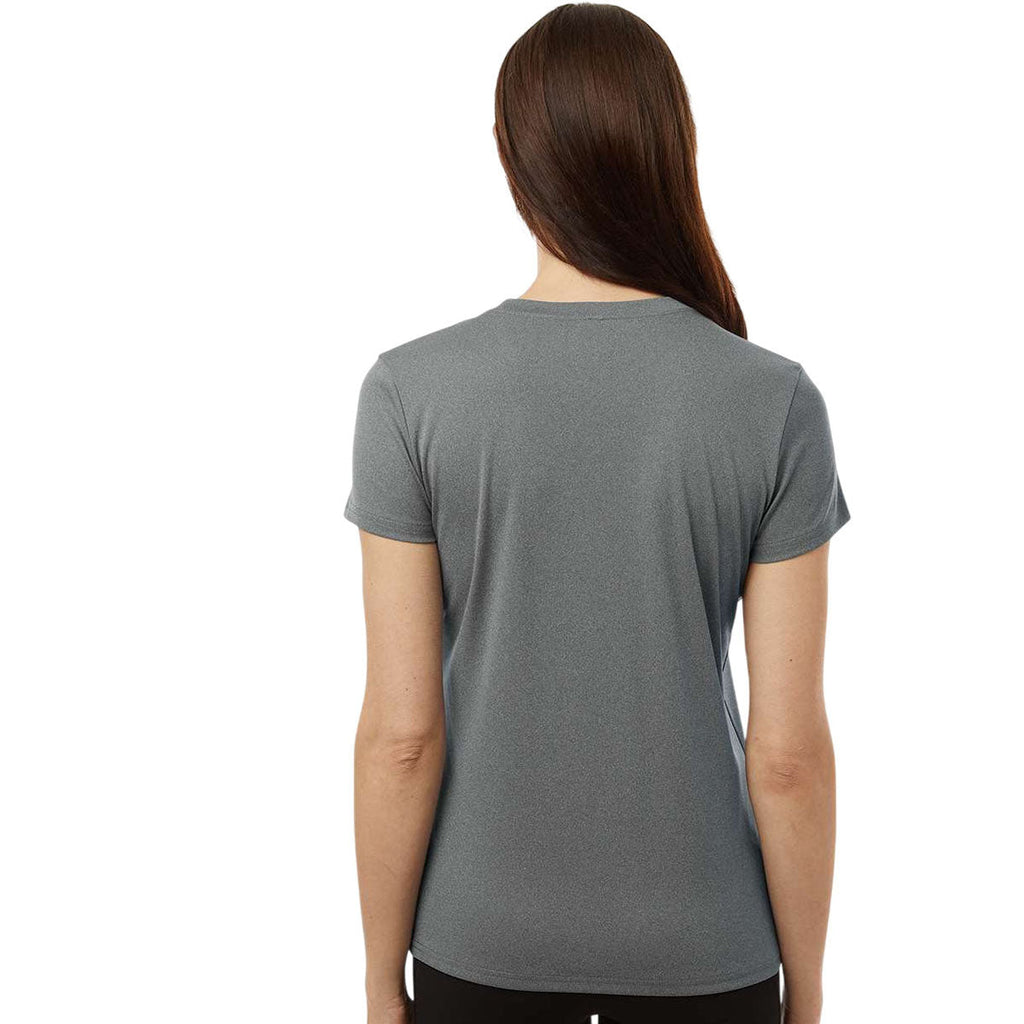 AllPro Women's Heather Granite Pro-Lock Performance T-Shirt