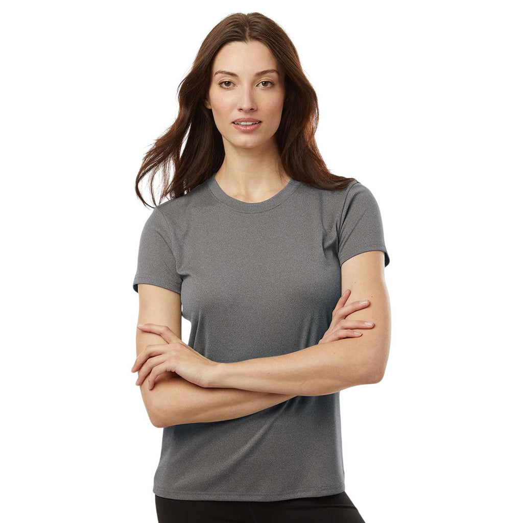 AllPro Women's Heather Granite Pro-Lock Performance T-Shirt