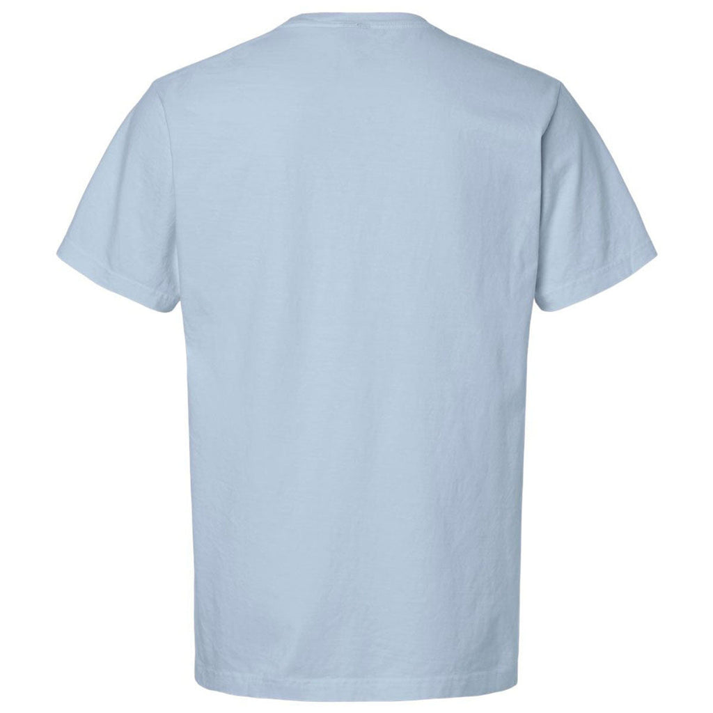 Bella + Canvas Unisex Light Washed Denim Heavyweight Garment-Dyed Tee