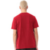 Bella + Canvas Unisex Pop Red Heavyweight Garment-Dyed Tee