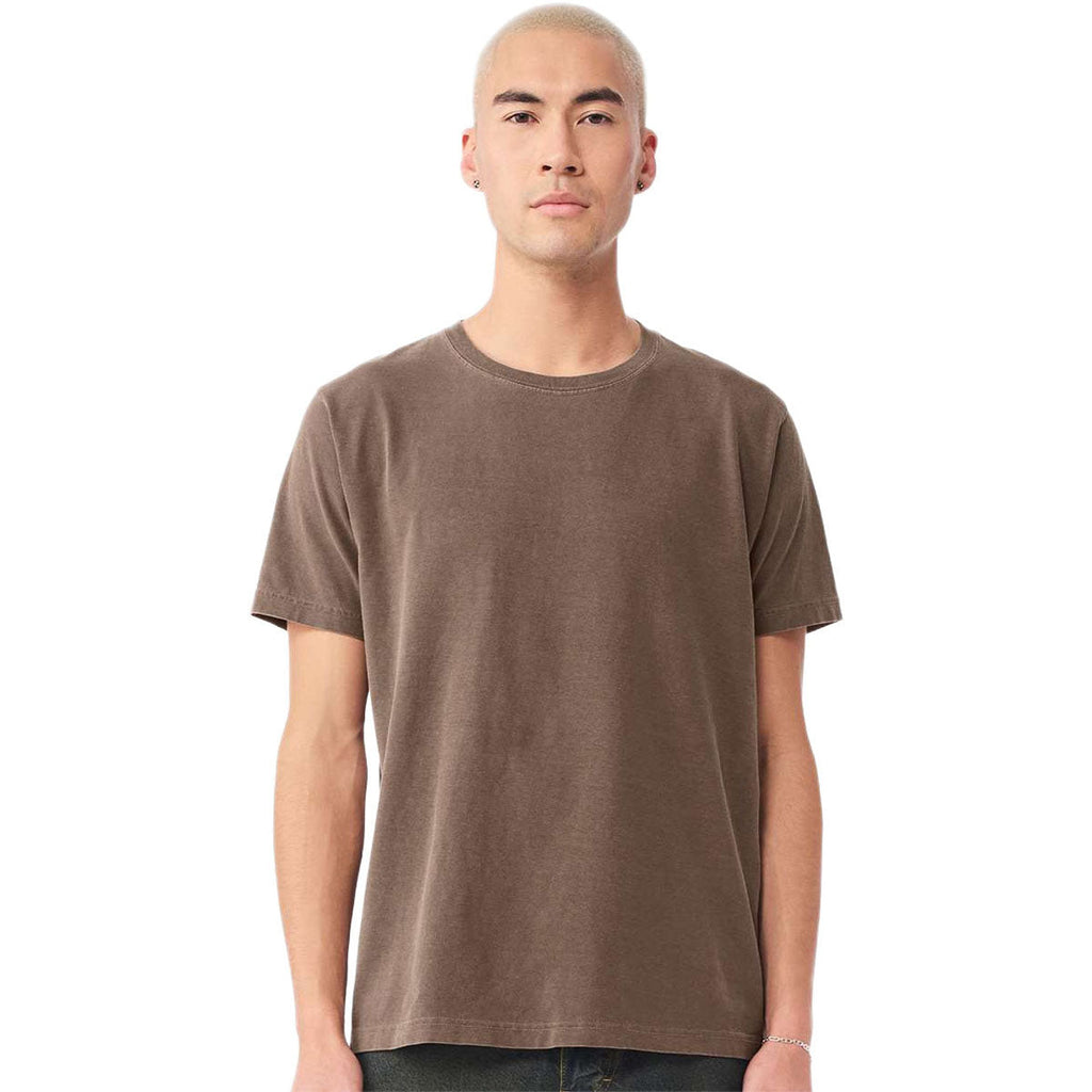 Bella + Canvas Unisex Washed Cocoa Heavyweight Garment-Dyed Tee