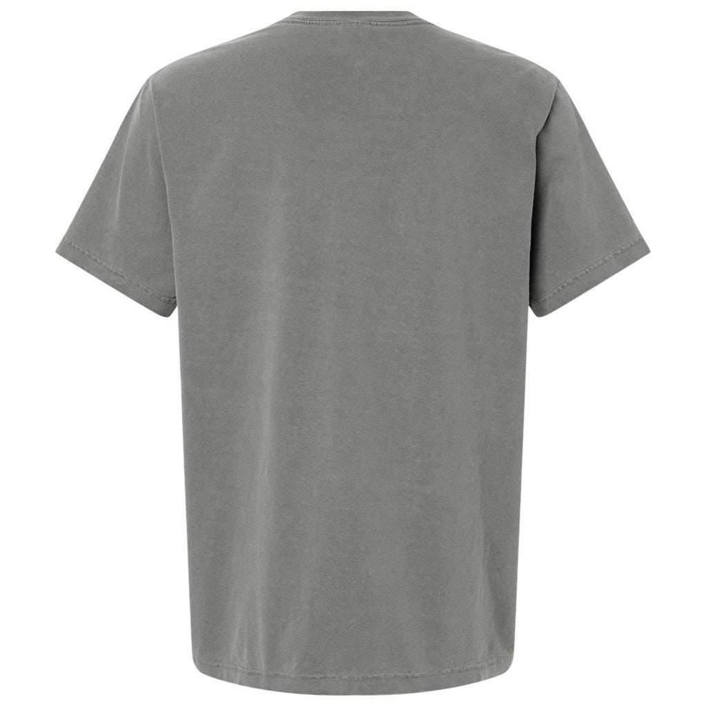 Bella + Canvas Unisex Washed Grey Heavyweight Garment-Dyed Tee