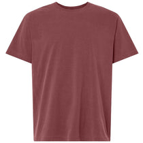 Bella + Canvas Unisex Washed Maroon Heavyweight Garment-Dyed Tee