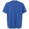 Bella + Canvas Unisex Washed Royal Blue Heavyweight Garment-Dyed Tee