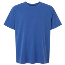 Bella + Canvas Unisex Washed Royal Blue Heavyweight Garment-Dyed Tee