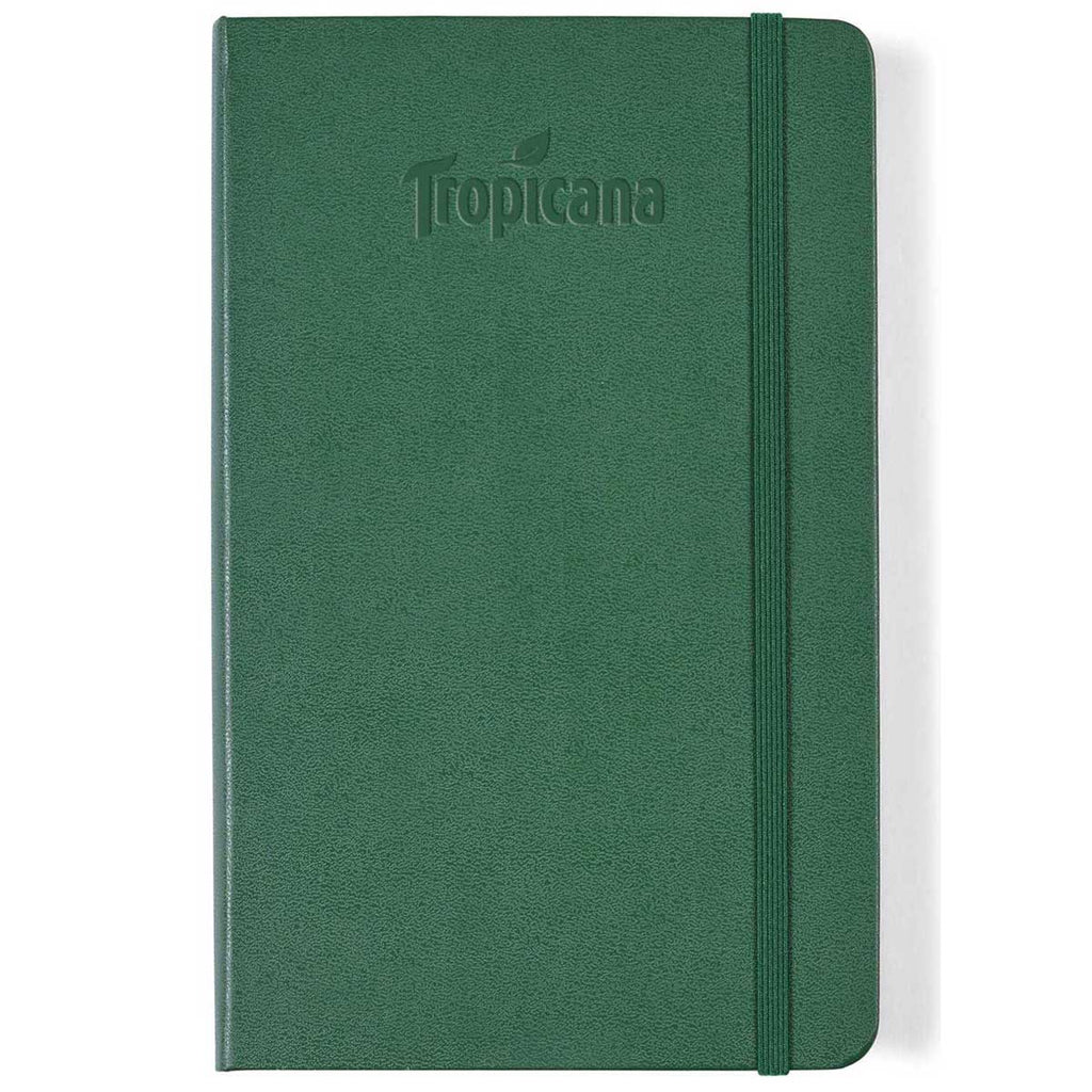 48-Hour Moleskine Myrtle Green Hard Cover Ruled Large Notebook (5" x 8.25")